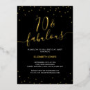 Search for 70 and fabulous invitations Calligraphy