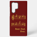 Search for musical notes samsung cases Red