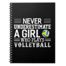 Search for volleyball notebooks Girl