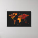 Search for map designs canvas prints History