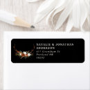Search for rustic antlers return address labels Elegant