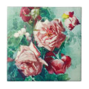 Search for vintage rose painting tiles Flowers