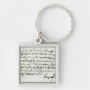 Search for correspond key rings Handwriting