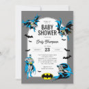 Search for super hero baby shower invitations Batman