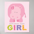 Search for hippos posters Baby girl
