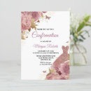 Search for rose confirmation invitations Blush