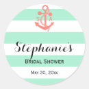Search for anchor bridal shower stickers Stripes