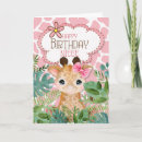Search for jungle safari birthday cards Tropical