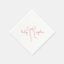 Search for baby shower napkins Pink