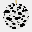 Search for black and white spots christmas tree decorations Puppy