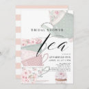 Search for tea cup bridal shower invitations Script