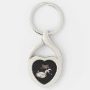 Search for twisted heart key rings Keepsake
