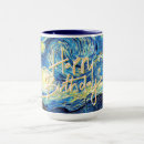 Search for starry night mugs Birthday