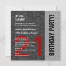 Search for black silver 21st birthday invitations Milestone