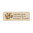 Search for hiking return address labels Camping