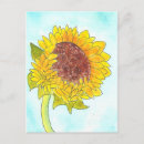 Search for yellow sunflowers postcards Nature