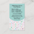 Search for meal delivery business cards Meals