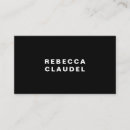 Search for title business cards Black