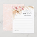 Search for boho wedding advice cards Pampas grass