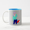 Search for foxy mugs Illustration
