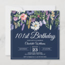 Search for 101st birthday invitations 101 years