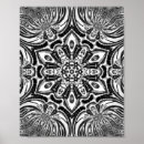 Search for black and white mandala art Flower