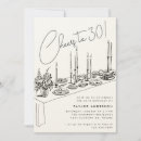 Search for dinner 30th birthday invitations Modern
