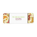 Search for paisley return address labels Pattern