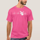 Search for drums heartbeat tshirts Cat