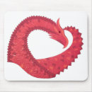 Search for white dragon mouse mats Red