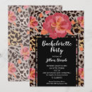 Search for leopard print hen party invitations Bachelorette