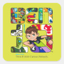 Search for ben square stickers Time to go alien