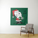Search for santa claus tapestries Cartoon