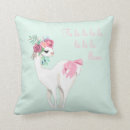 Search for mint and pink cushions For her