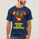 Search for reading is my superpower tshirts Vintage