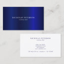 Search for metallic blue business cards Real estate