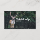 Search for stag business cards Nature