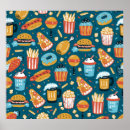 Search for fast food posters Cartoon