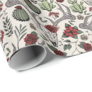 Search for cactus christmas wrapping paper Botanical