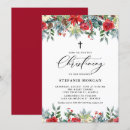 Search for winter christening invitations Watercolor