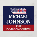 Search for red white and blue flyers Election