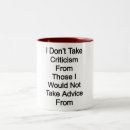 Search for critic mugs Humour