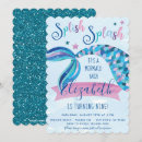Search for mermaids birthday invitations Sea