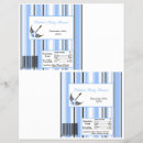 Search for baby shower flyers Blue