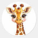 Search for giraffe cartoon stickers Adorable