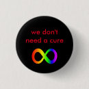 Search for cure autism badges Neurodivergent