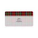 Search for clan return address labels Stewart