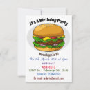 Search for cartoon burger invitations Food
