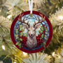 Search for deer antlers christmas tree decorations Red