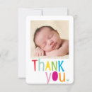 Search for rainbow thank you cards modern